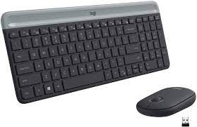 کیبورد و ماوس بیسیم لاجیتک MK470 با حروف فارسیKeyboard Logitech