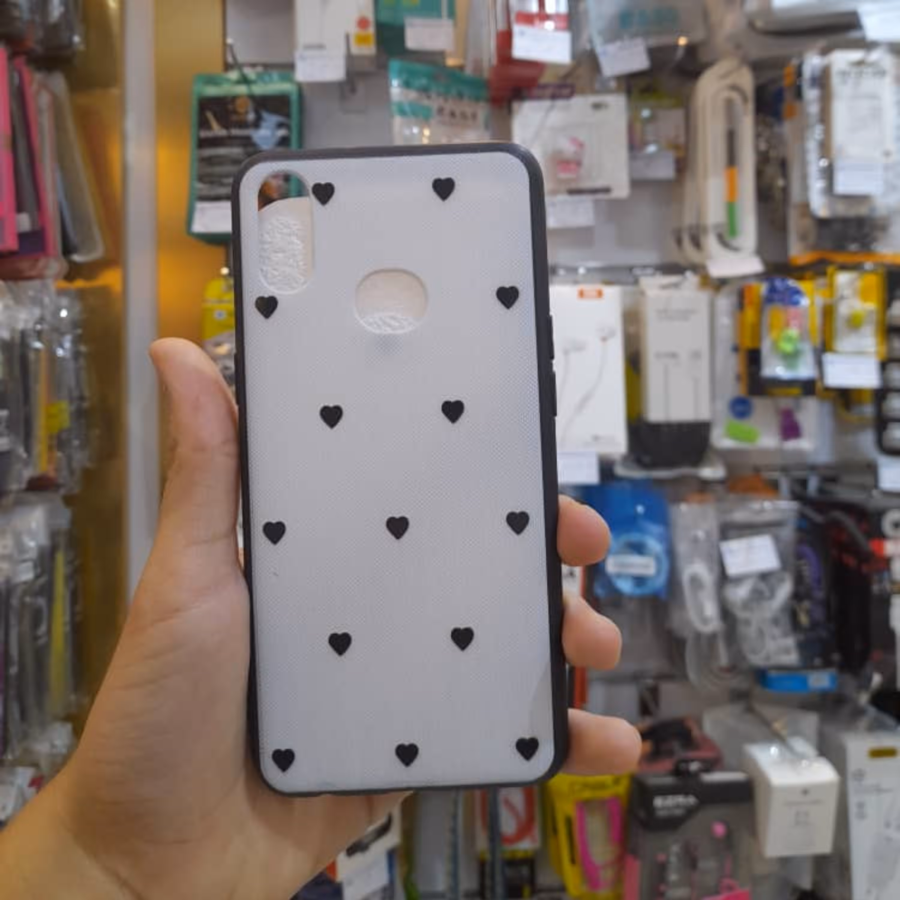 گارد کاور گوشی a10s طرح دار طرح قلب 