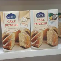 پودر کیک نیمه آماده با طعم  وانیلی شرکت  آنیش آجیل و خشکبار بادامک 
