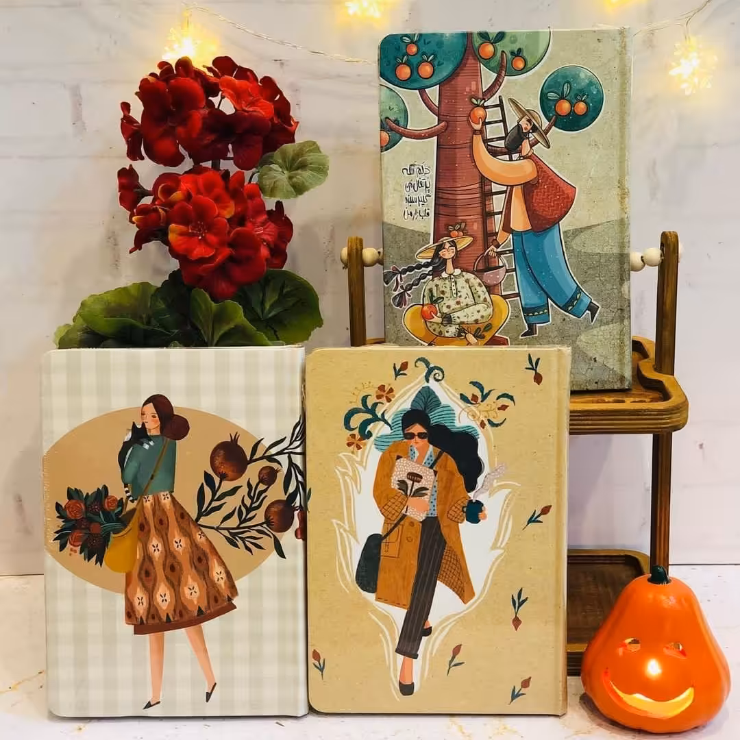 پلنر1402 رنگی  برنامه ریزی روزانه در طرح های فانتزی 