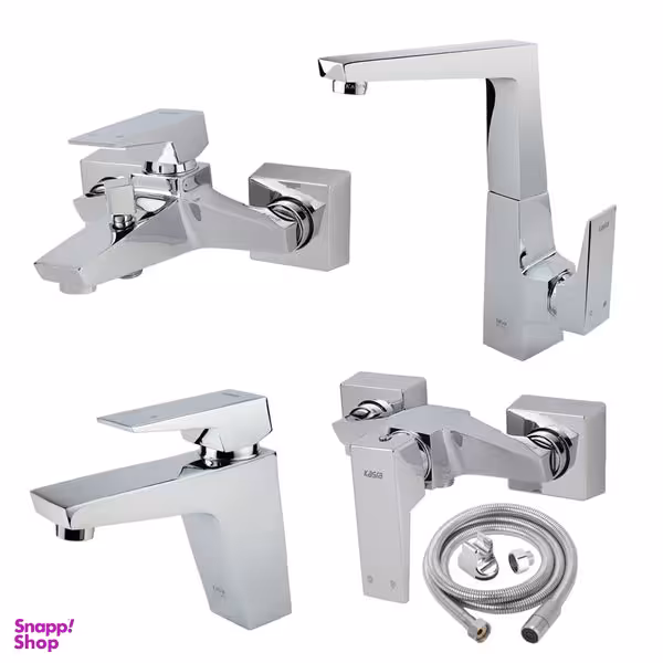 ست شیرآلات کسری مدل کنکورد مجموعه 5 عددی