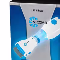 پکیج شانه الکتریکی شپش گیر v-comb 