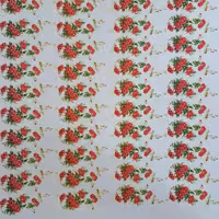 ترانسفر طرح گلسرخی سایز 5 سانتی(10  ورق 50 در 70)