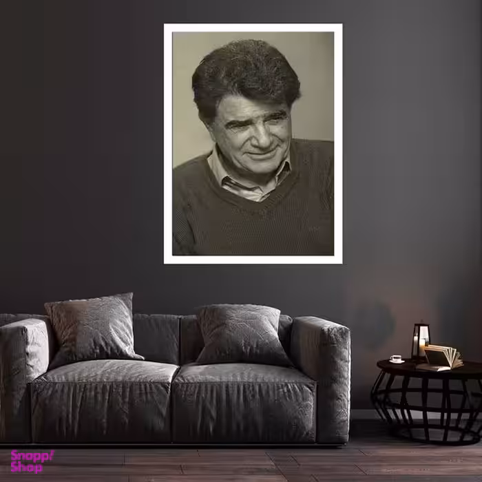 تابلو بکلیت طرح مشاهیر موسیقی و خواننده محمد رضا شجریان مدل قاب شاسی W-S9775