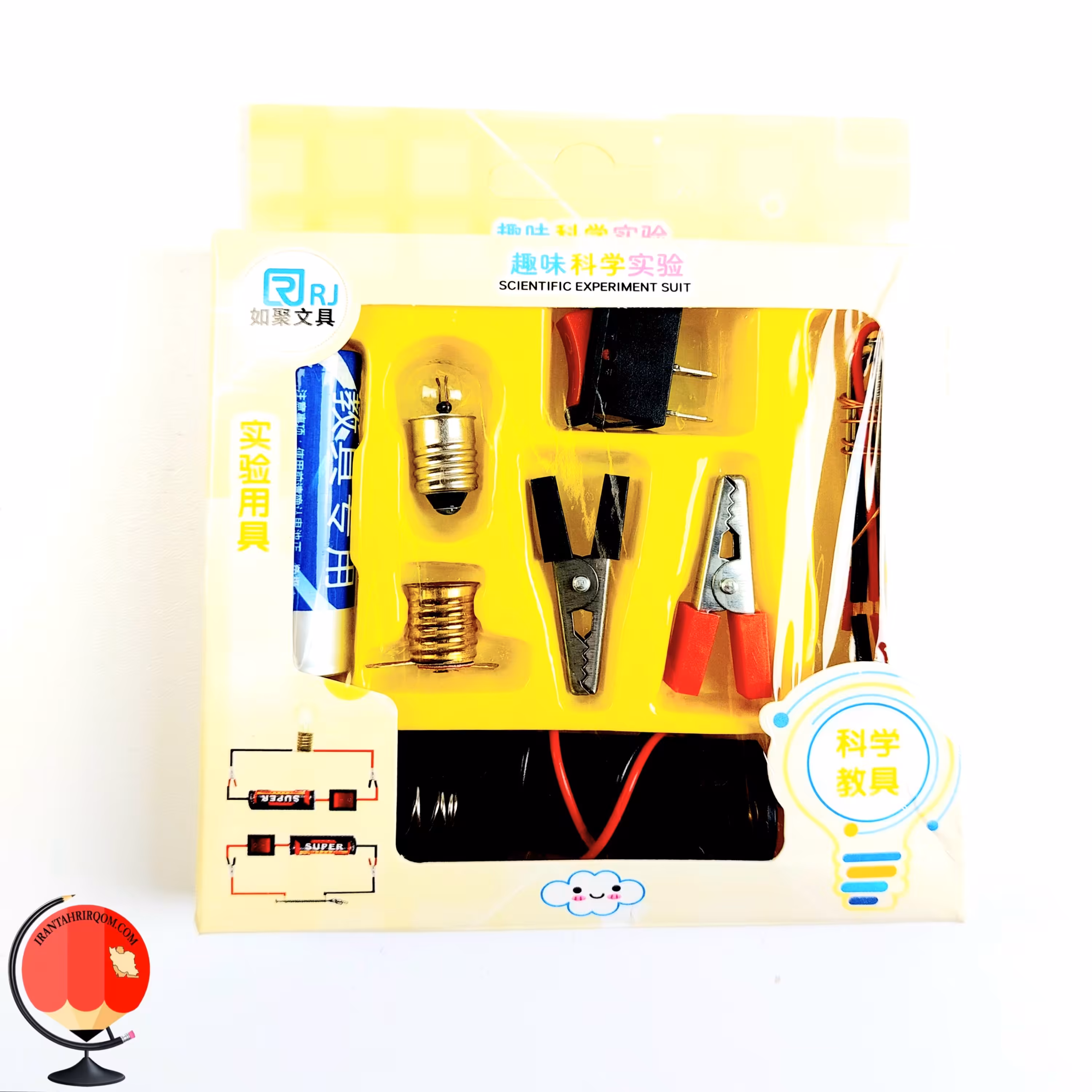 پک اموزشی الکتریسیته زرد کد 3085