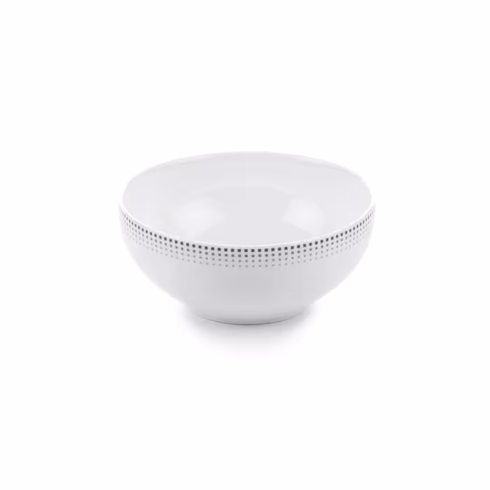 سرویس آبگوشت خوری زرین 6 نفره طرح مون بلان مشکی (6 پارچه)