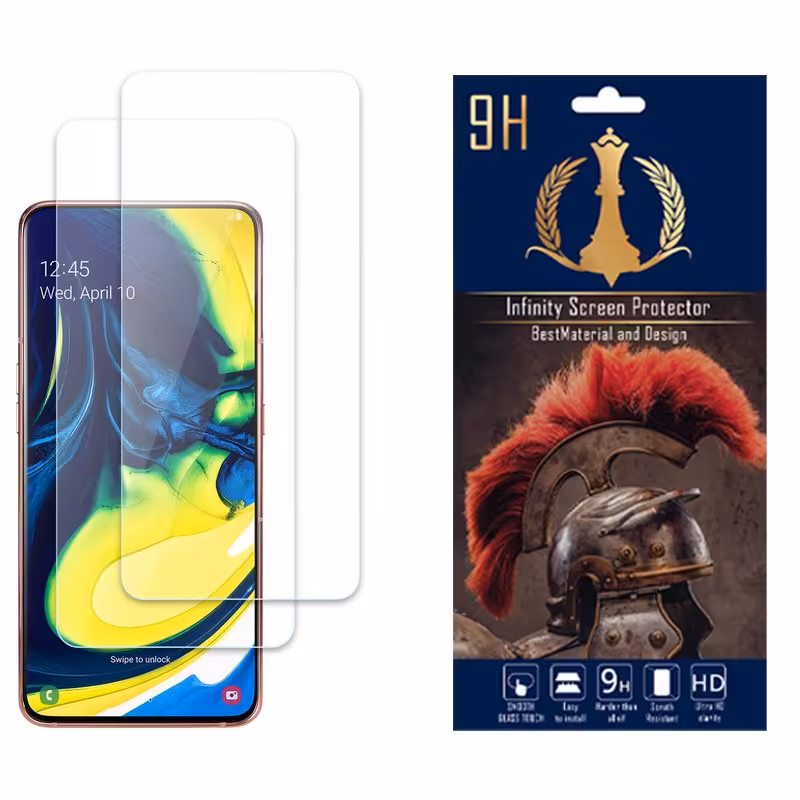 محافظ صفحه نمایش اینفینیتی مناسب برای سامسونگ Galaxy A80 دو عددی