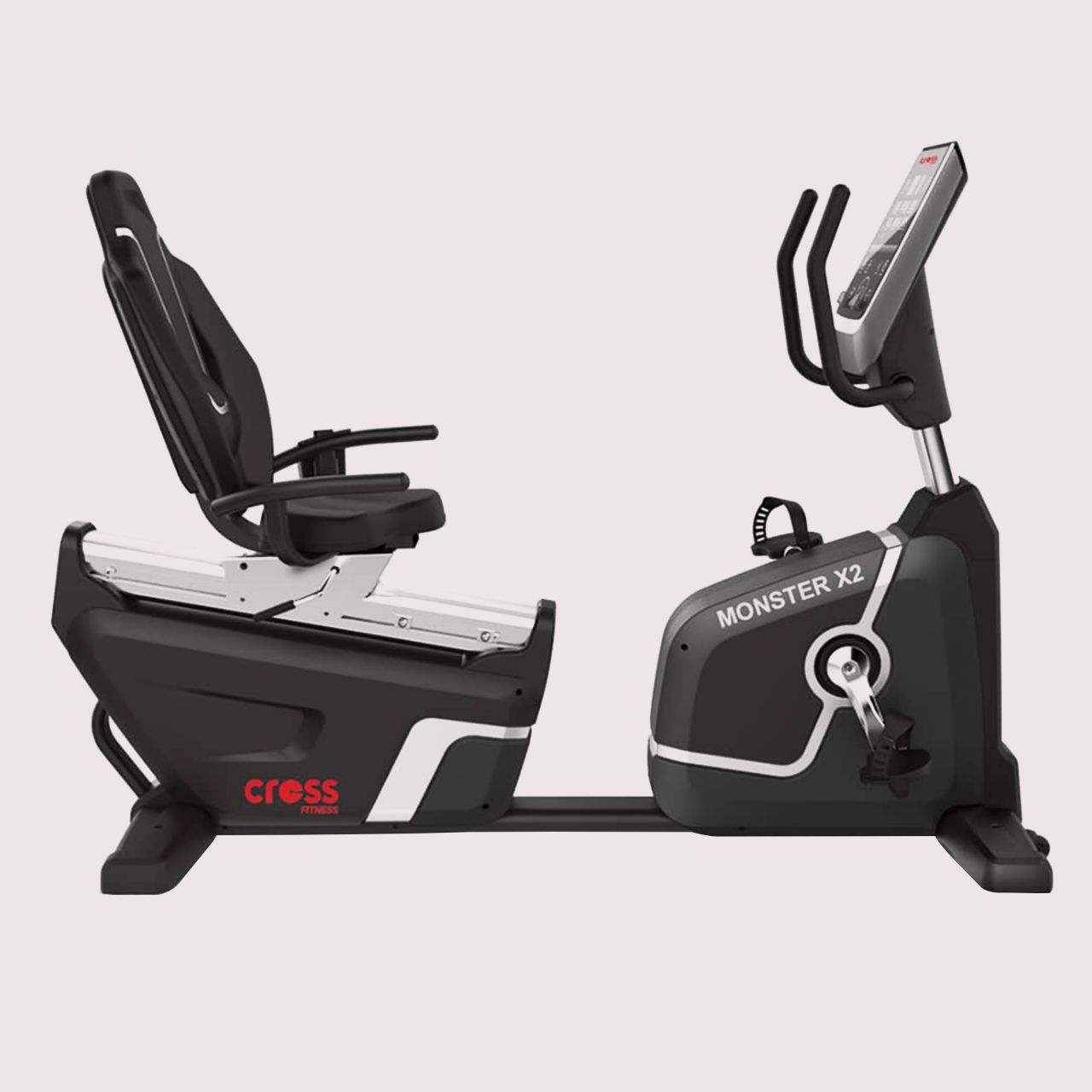 دوچرخه مبلی کراس فیتنس مدل Monster x2