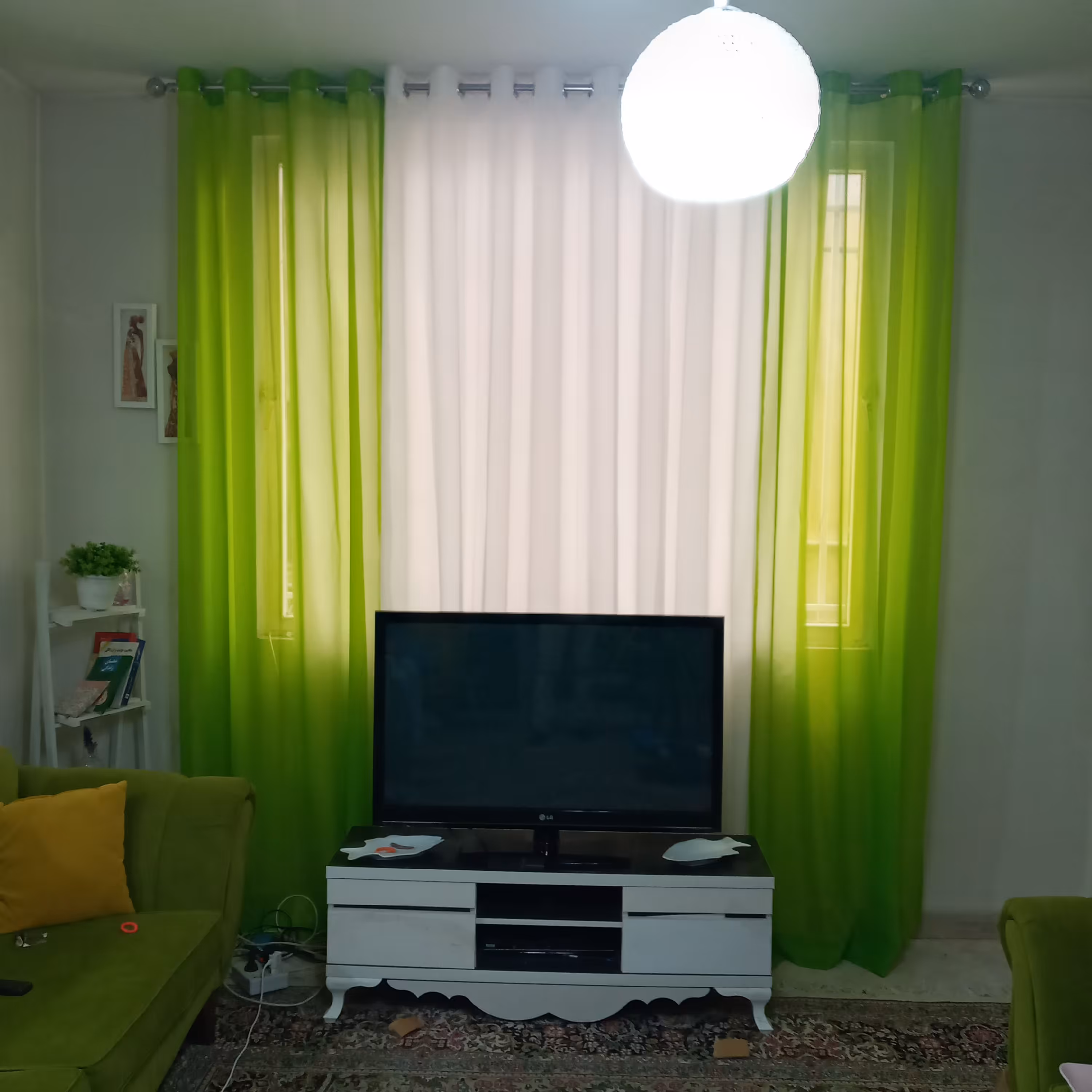 پنل آماده حریر  ترک در رنگبندی هر پنل به عرض 150 