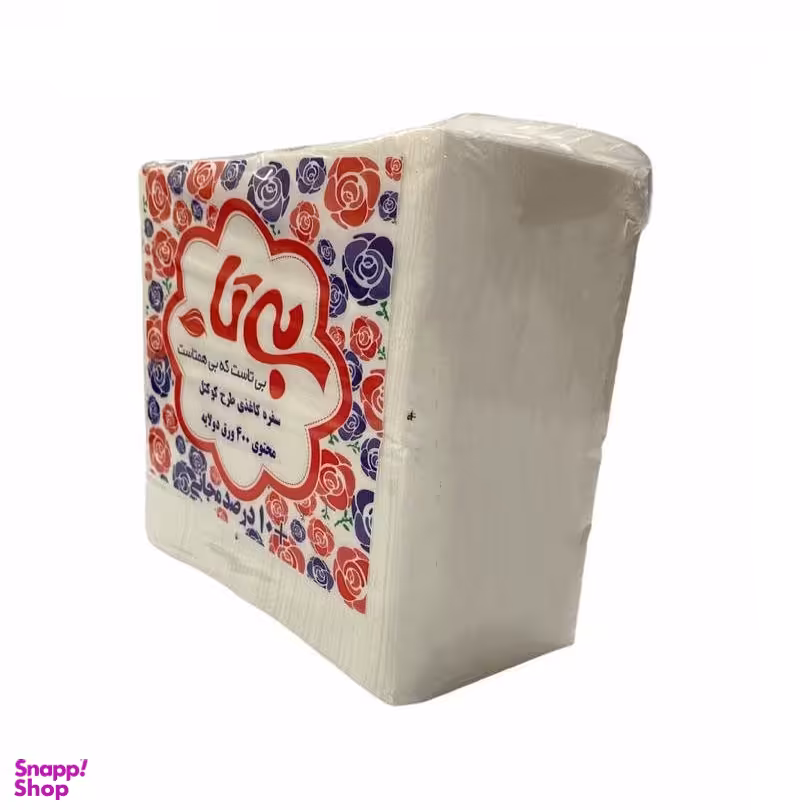 دستمال کاغذی 400 برگ بی تا مدل Q1