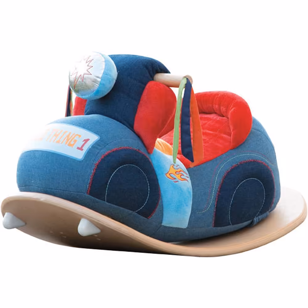 راکر کودک چوبی طرح موتور مدل roba 69023