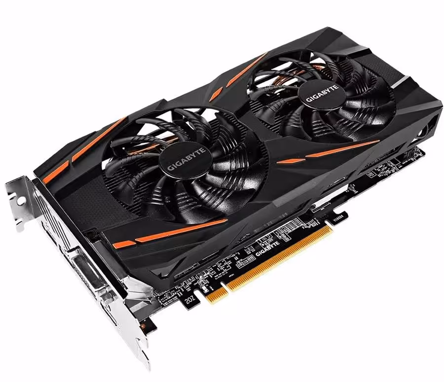 کارت گرافیک گیگابایت مدل آر ایکس 580 گیمینگ ام آی با حافظه 8 گیگابایت