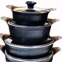 سرویس قابلمه گرانیتی برند دیگ شف