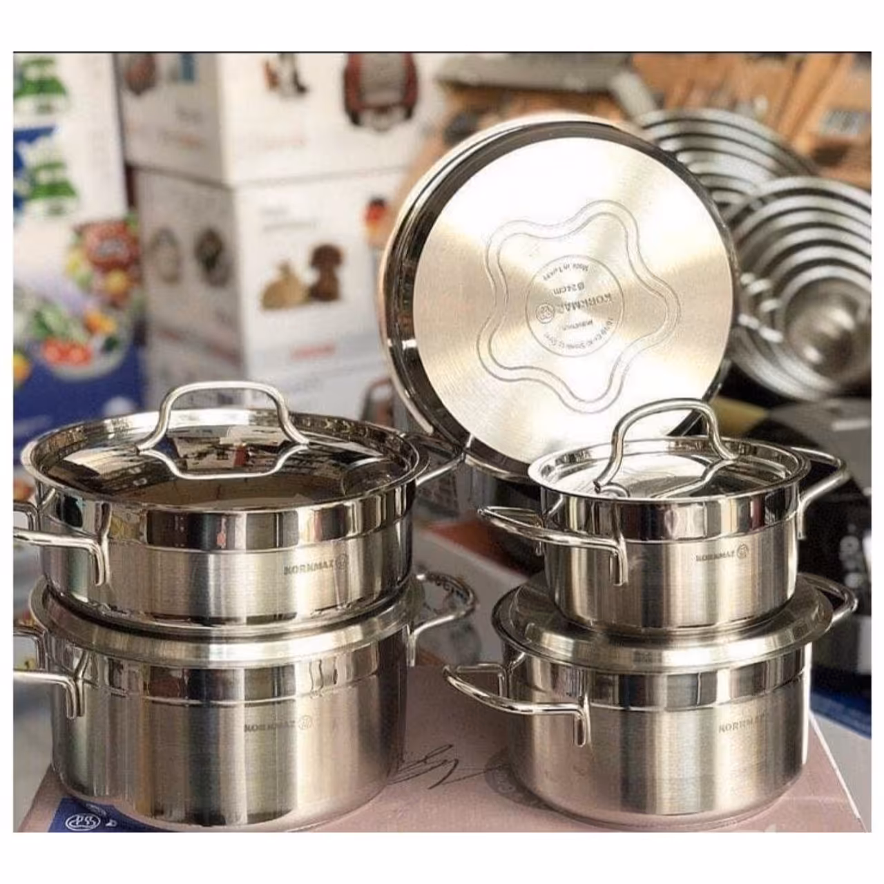 سرویس قابلمه استیل کرکماز ترکیه