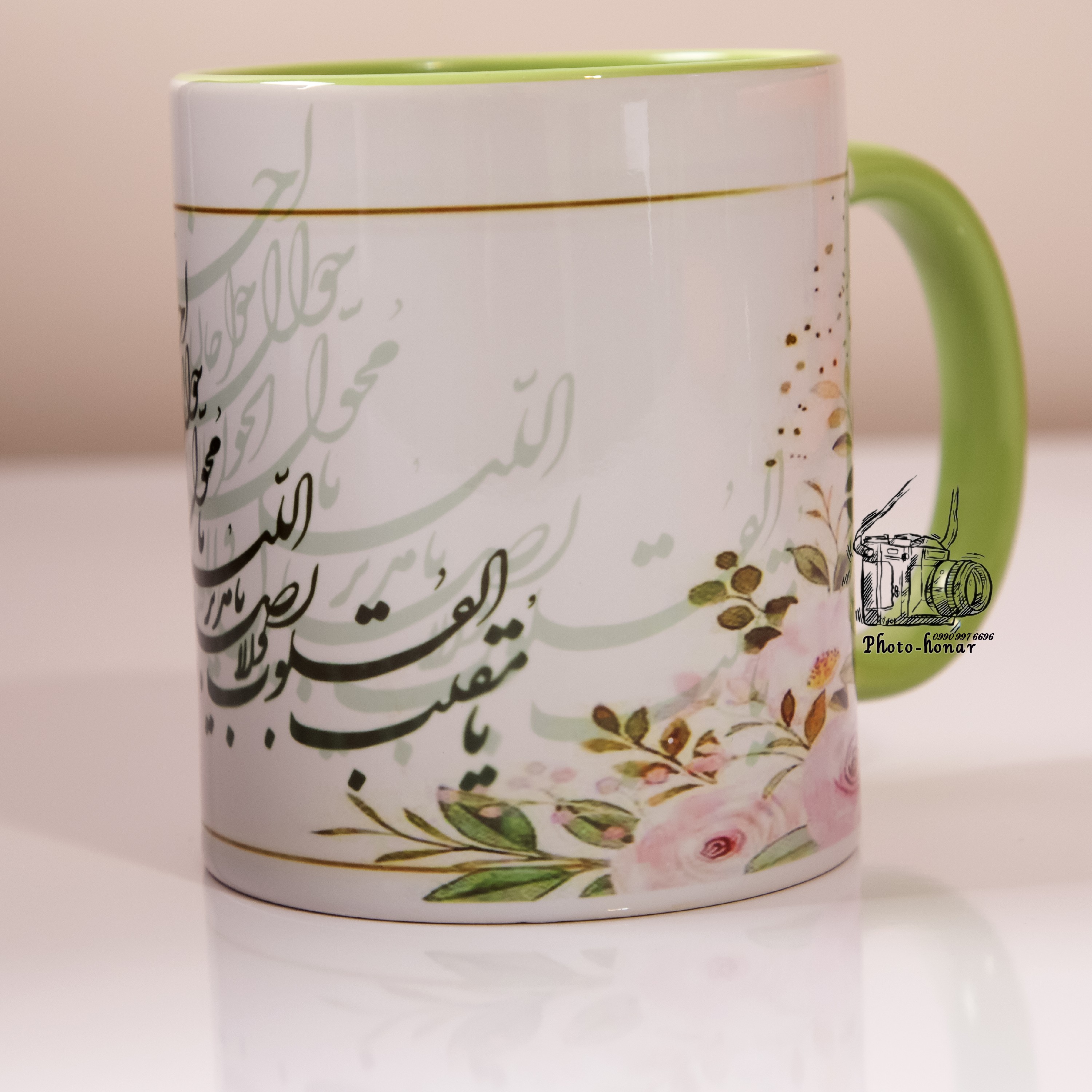 ماگ چاپی با طرح دلخواه شما لیوان (سابلیمیشن)