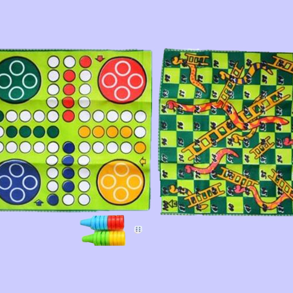 بازی منچ پارچه ای  فکرآوران گیم برد لیلیا