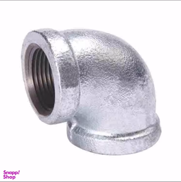 اتصال زانویی گالوانیزه کد 001