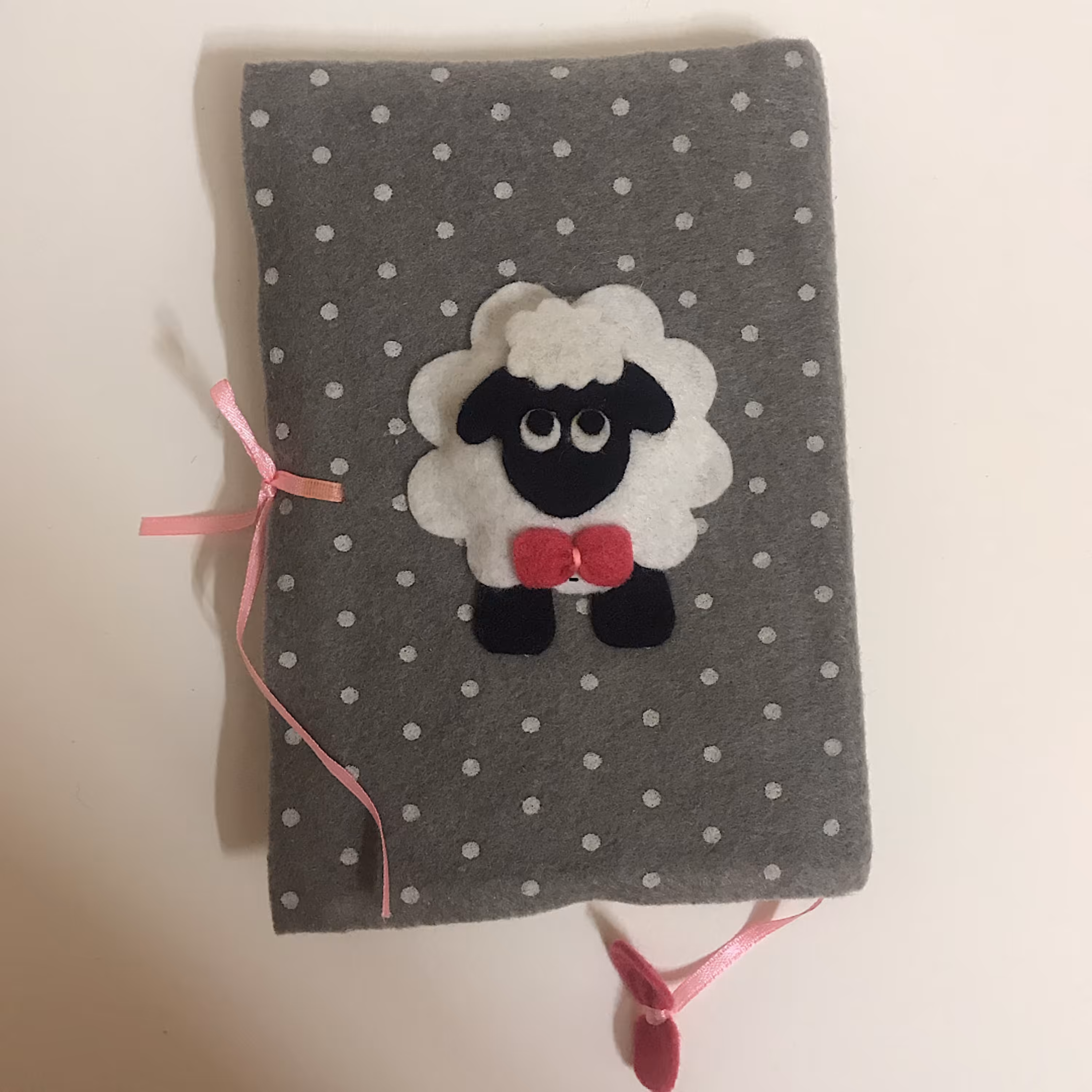 دفترچه خاطرات نمدی بره ناقلا طرح برجسته