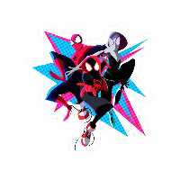 استیکر تزئینی موبایل طرح اسپایدرمن کد STM587