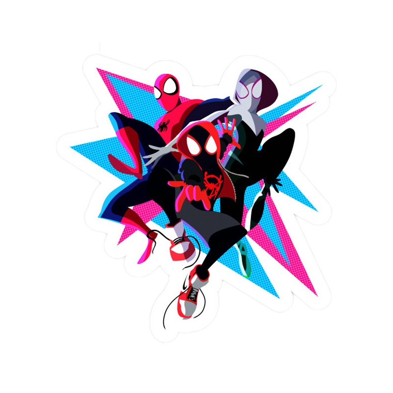 استیکر تزئینی موبایل طرح اسپایدرمن کد STM587