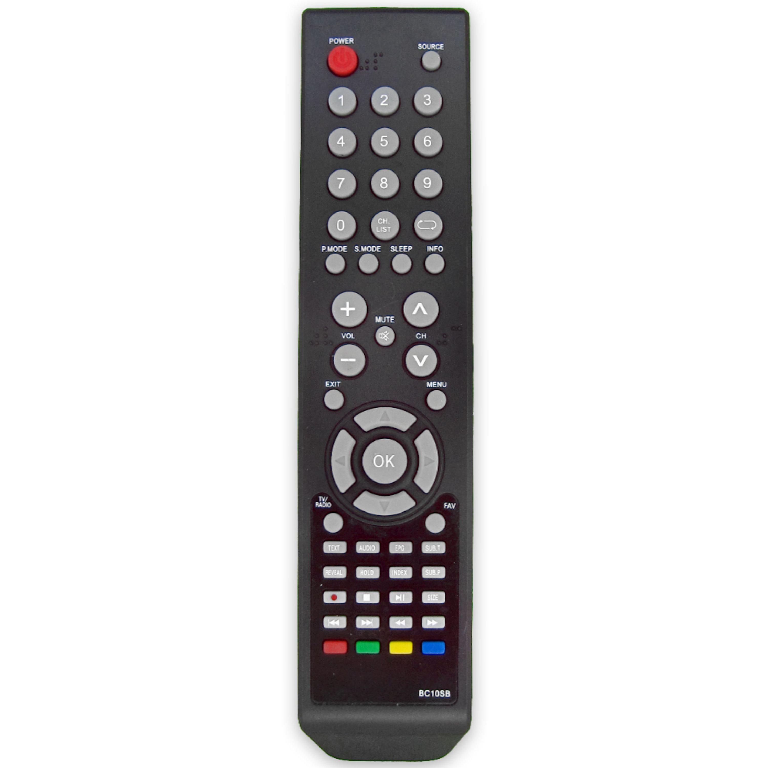 کنترل تلویزیون ال سی دی  صنام SANAM LED مدل BC10SB