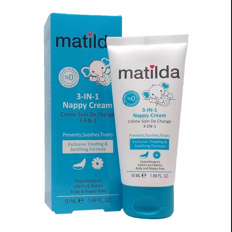 کرم محافظ پای کودک ماتیلدا حجم 50 میلی لیتر