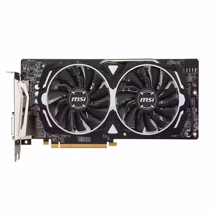کارت گرافیک ام اس آی مدل RX580 ARMOR 8G OC