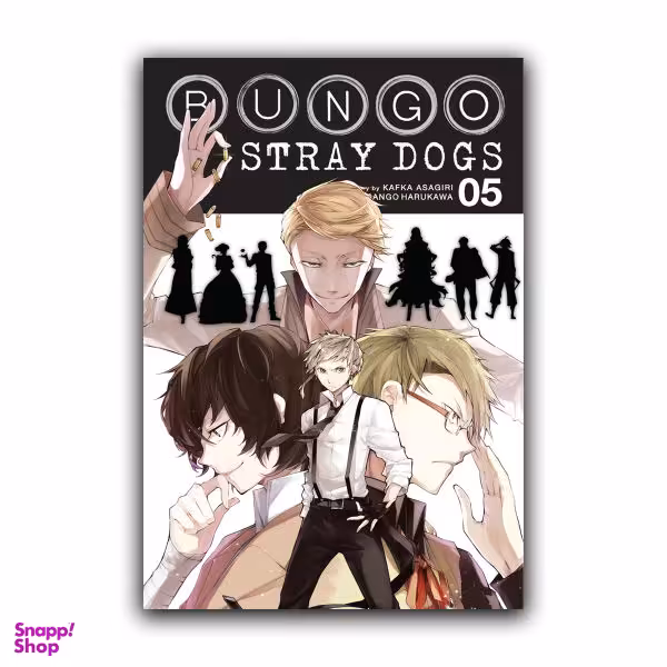 کتاب Bungo Stray Dogs 5 اثر Sango Harukawa and Kafka Asagiri نشر Yen Press