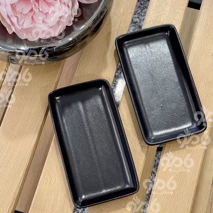 رولت خوری مشکی مات کوچک