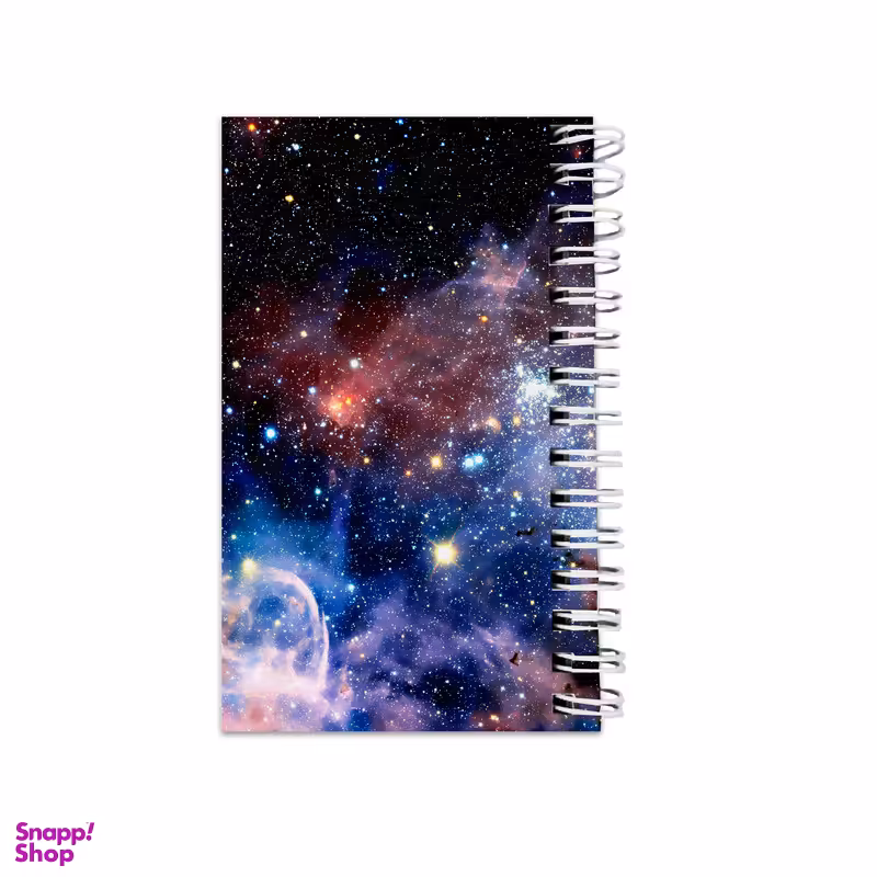 دفترچه یادداشت ۶۴ برگ مدل to do list طرح کهکشان کد 2485245