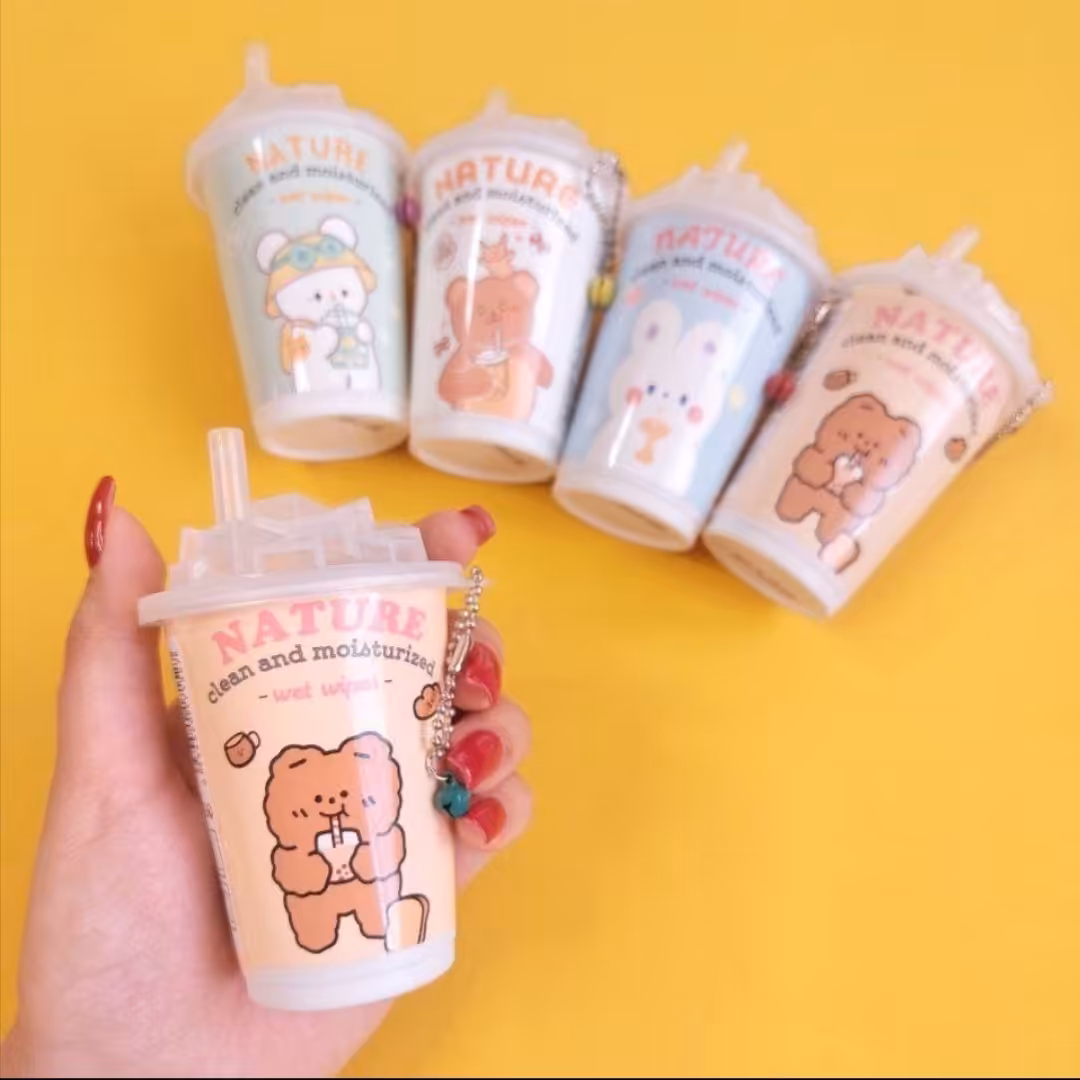 دستمال مرطوب فانتزی آبمیوه ای