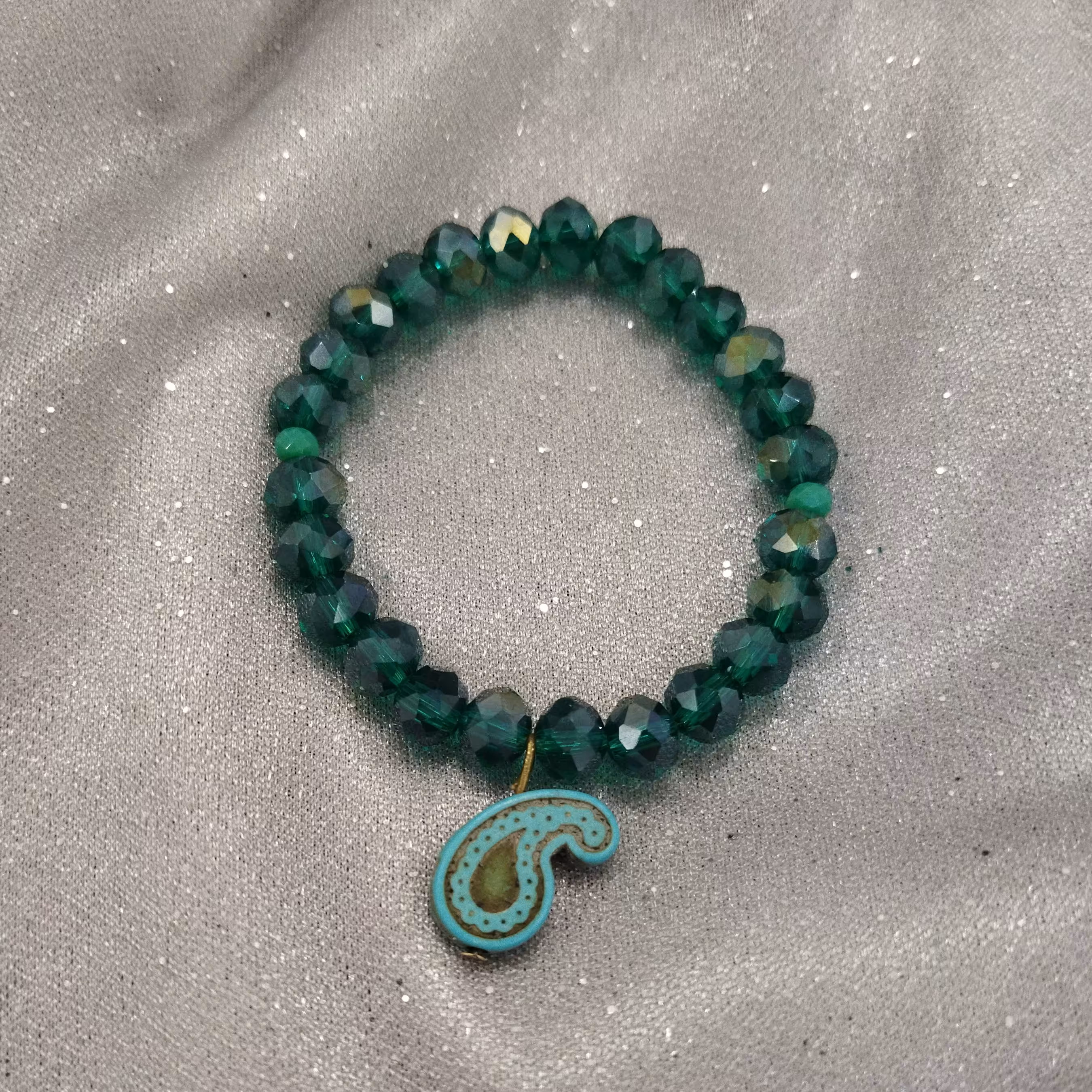 دستبند طرح کریستال