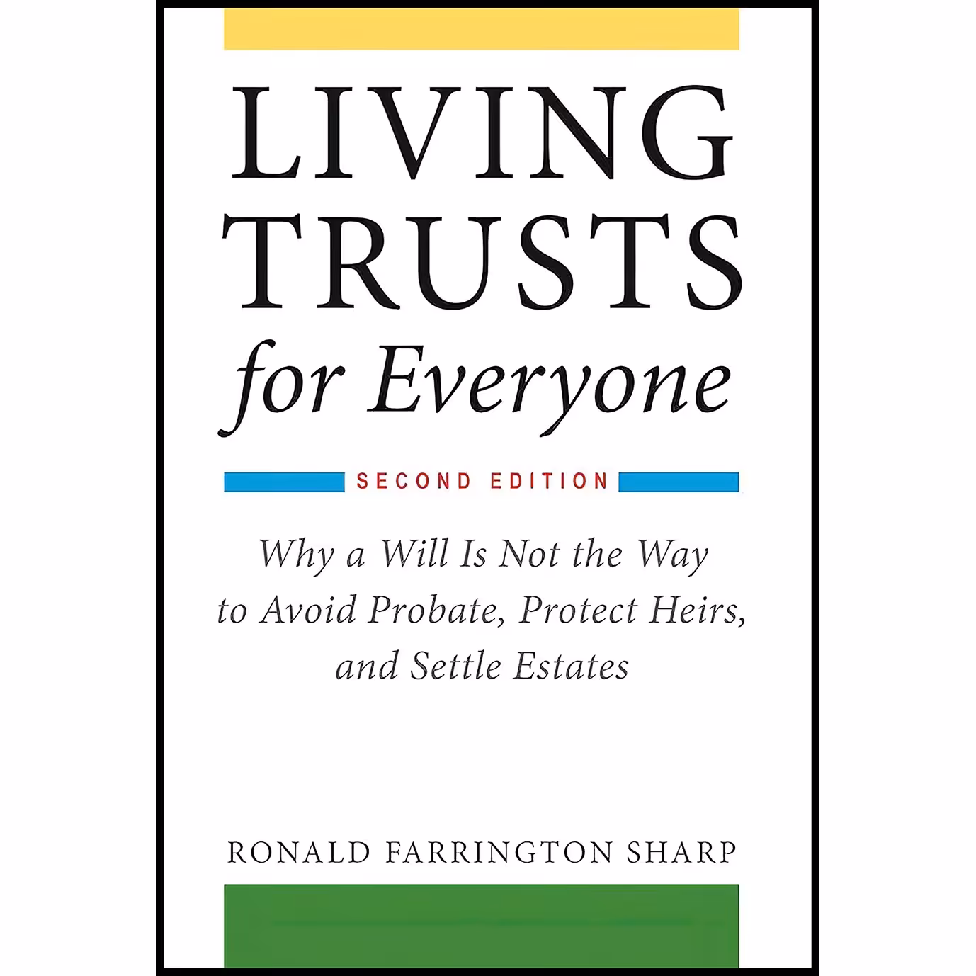 کتاب زبان اصلی Living Trusts for Everyone اثر Ronald Farrington Sharp