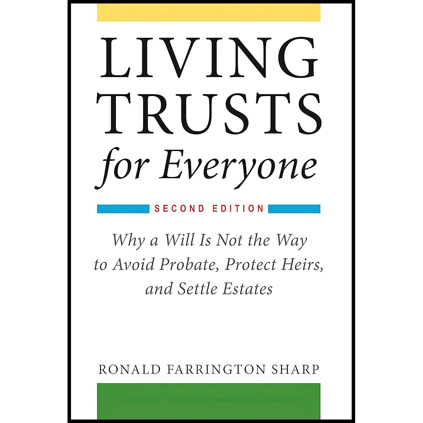 کتاب زبان اصلی Living Trusts for Everyone اثر Ronald Farrington Sharp