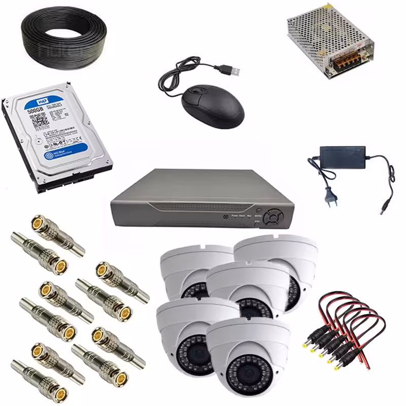 پک اقتصادی دوربین مداربسته پنج دوربینه