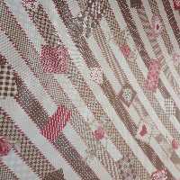 سفره نسوز  متری طرح قلب راه راه 