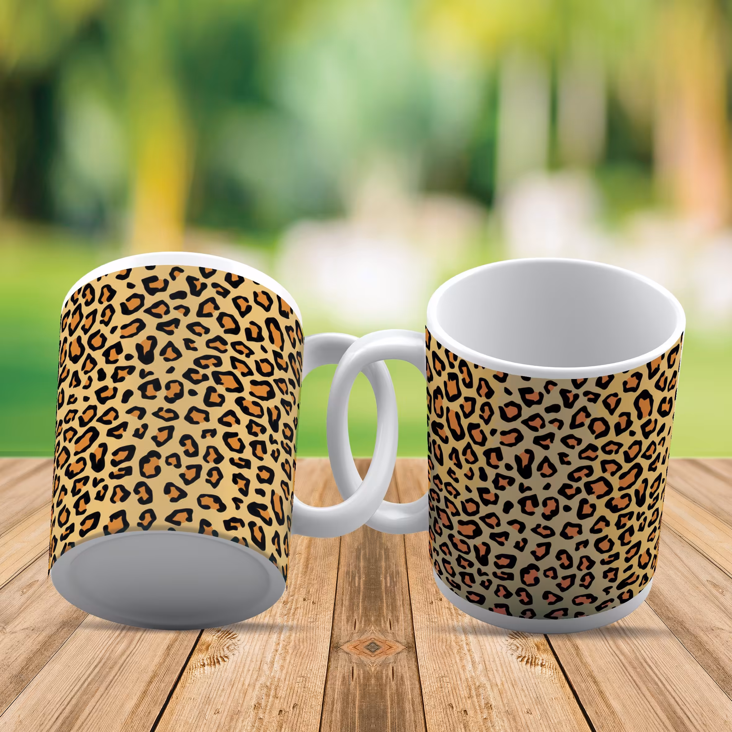 ماگ طرح پلنگ کد441