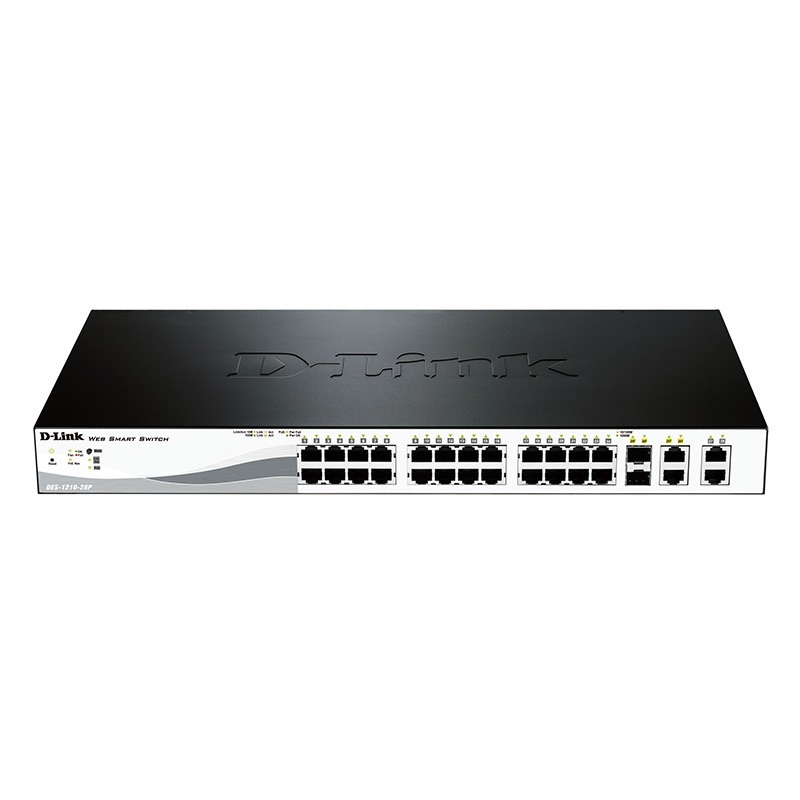سوئیچ مدیریتی 28 پورت دی لینک DES-1210-28
