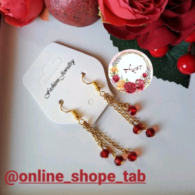 گوشواره طرح آویزی دخترانه زنانه