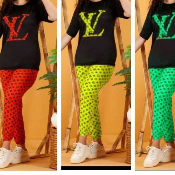 ست تیشرت شلوار lv