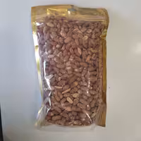 بادام زمینی  یک کیلویی سرا سراش  درشت و ترد و برشته  و نمک سود  شده محصول تازه آستانه اشرفیه