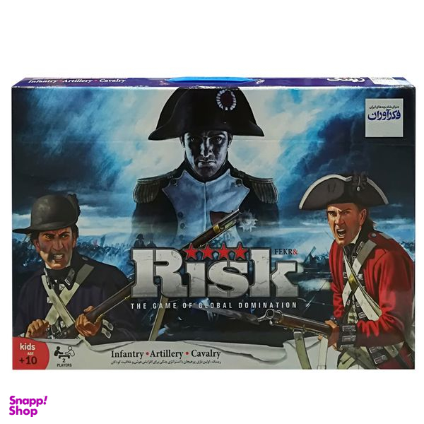 بازی فکری فکرآوران مدل RISK-01 کد 133440