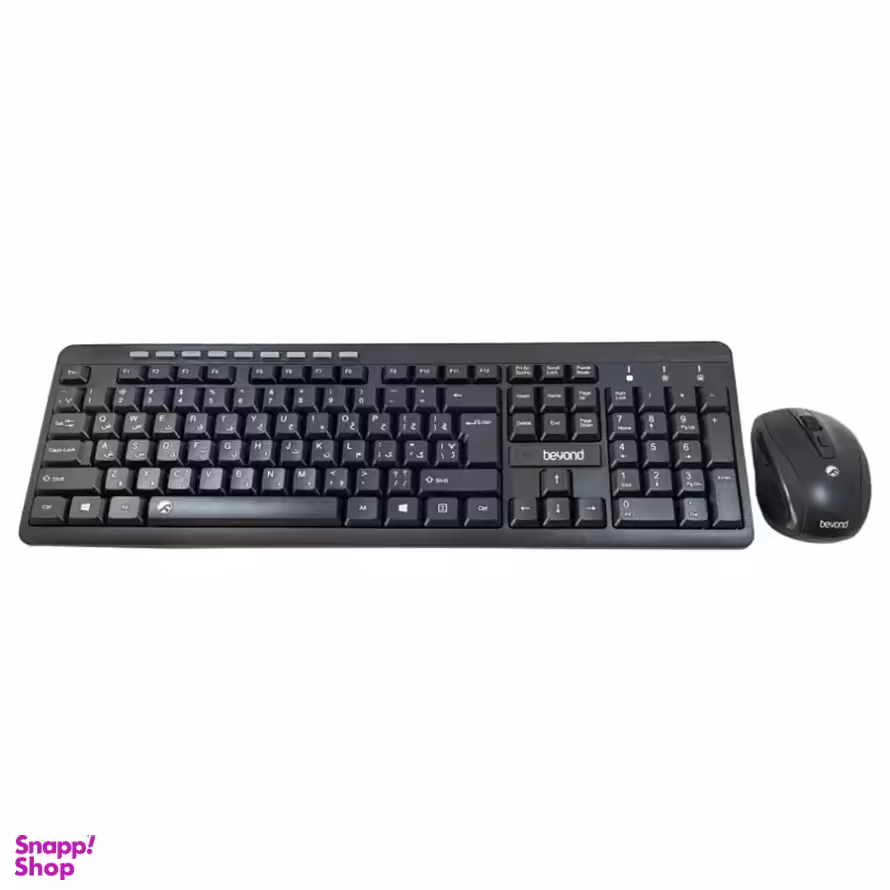 کیبورد و ماوس بی سیم بیاند مدل BEYOND BMK-2234 RF