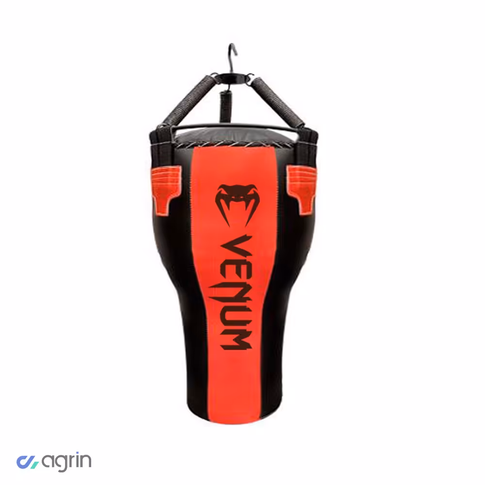کیسه بوکس فنردار فوم VENUM قرمز مدل UPPERCUT
