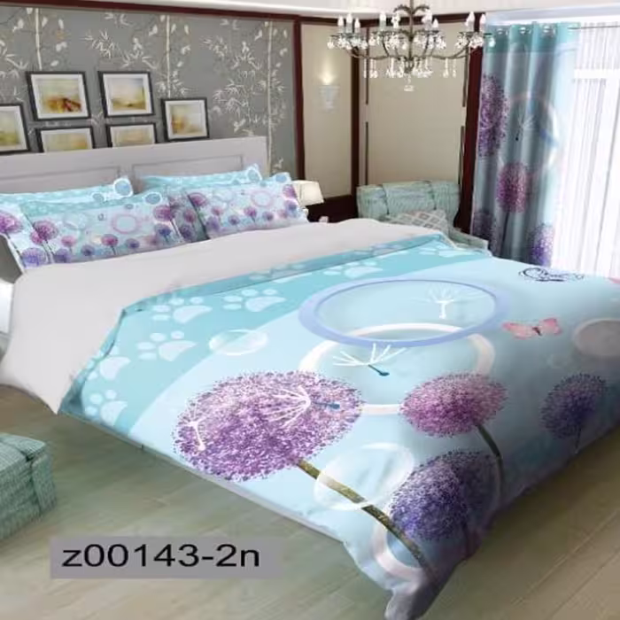 سرویس روتختی 1 نفره تنسل چاپی برندترک لند (Turk Land)  کد z 143