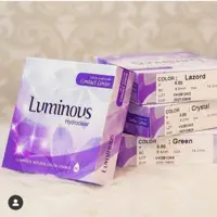 لنز رنگی  کره ای لومینوس قابل استفاده برای یک سال رنگ LEMON