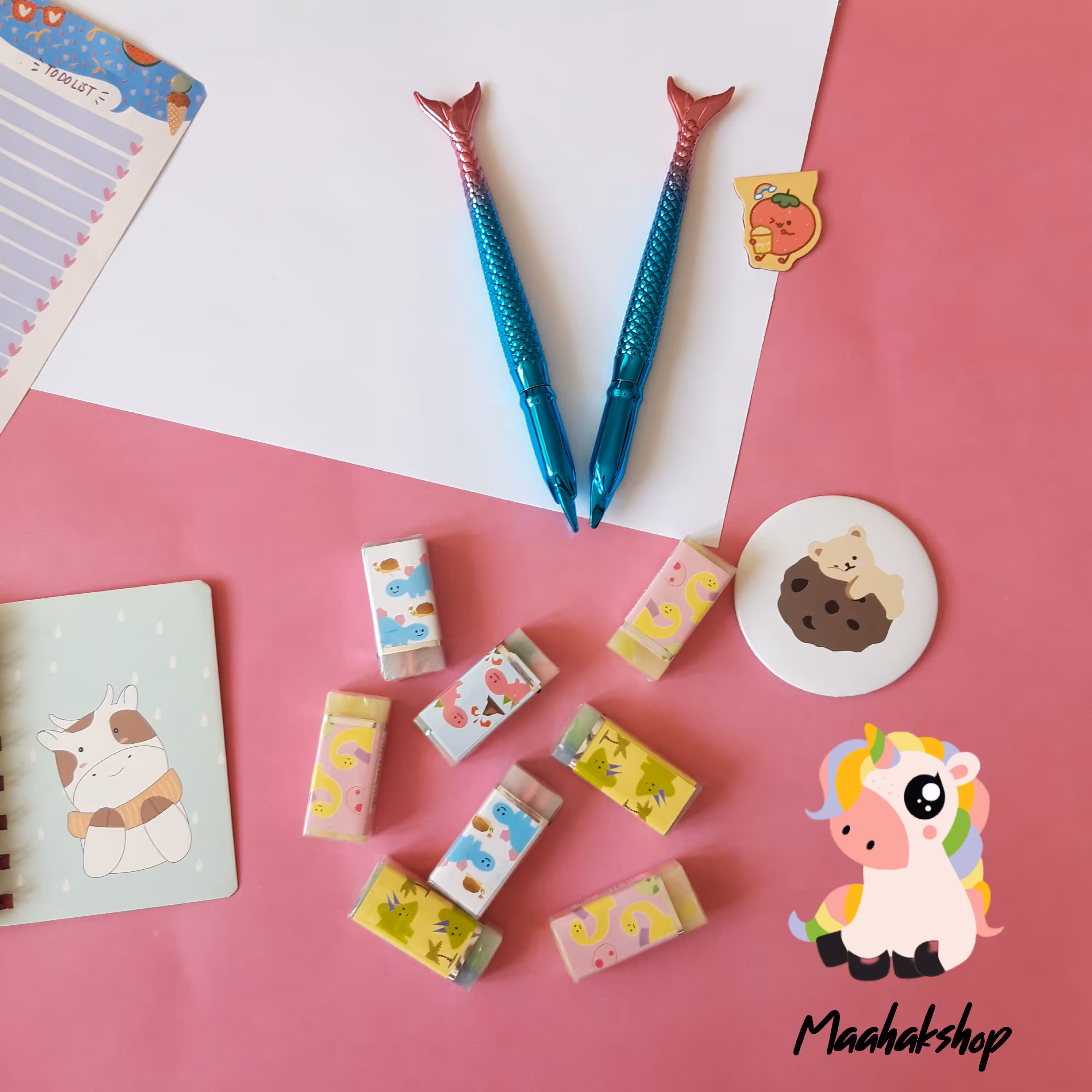 پاک کن طرح دایناسور مغز دار