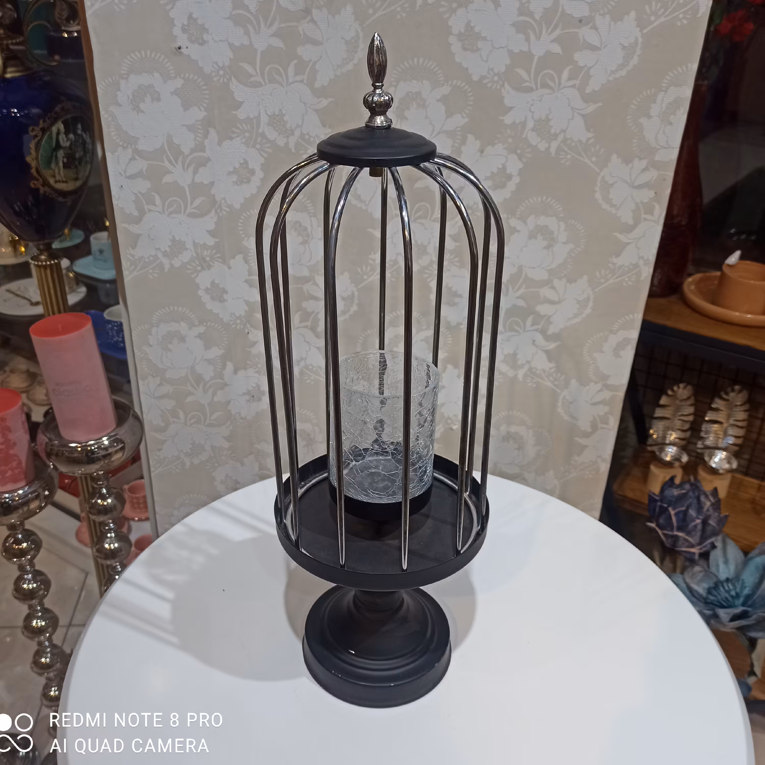 شمعدانی شمعدانی طرح قفس