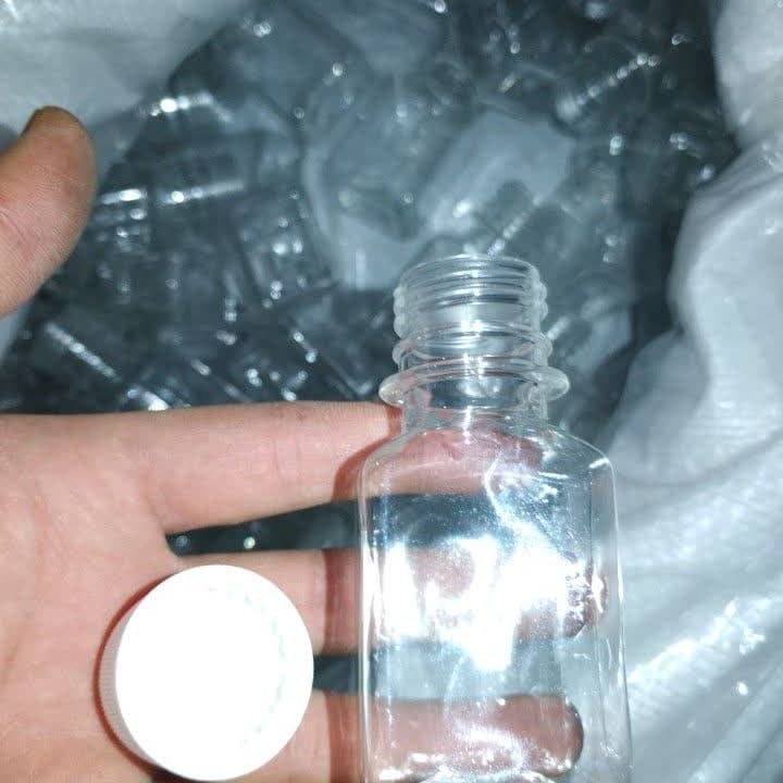 پک 25 عددی پت قوطی 62 میلی کتابی درب ساده 