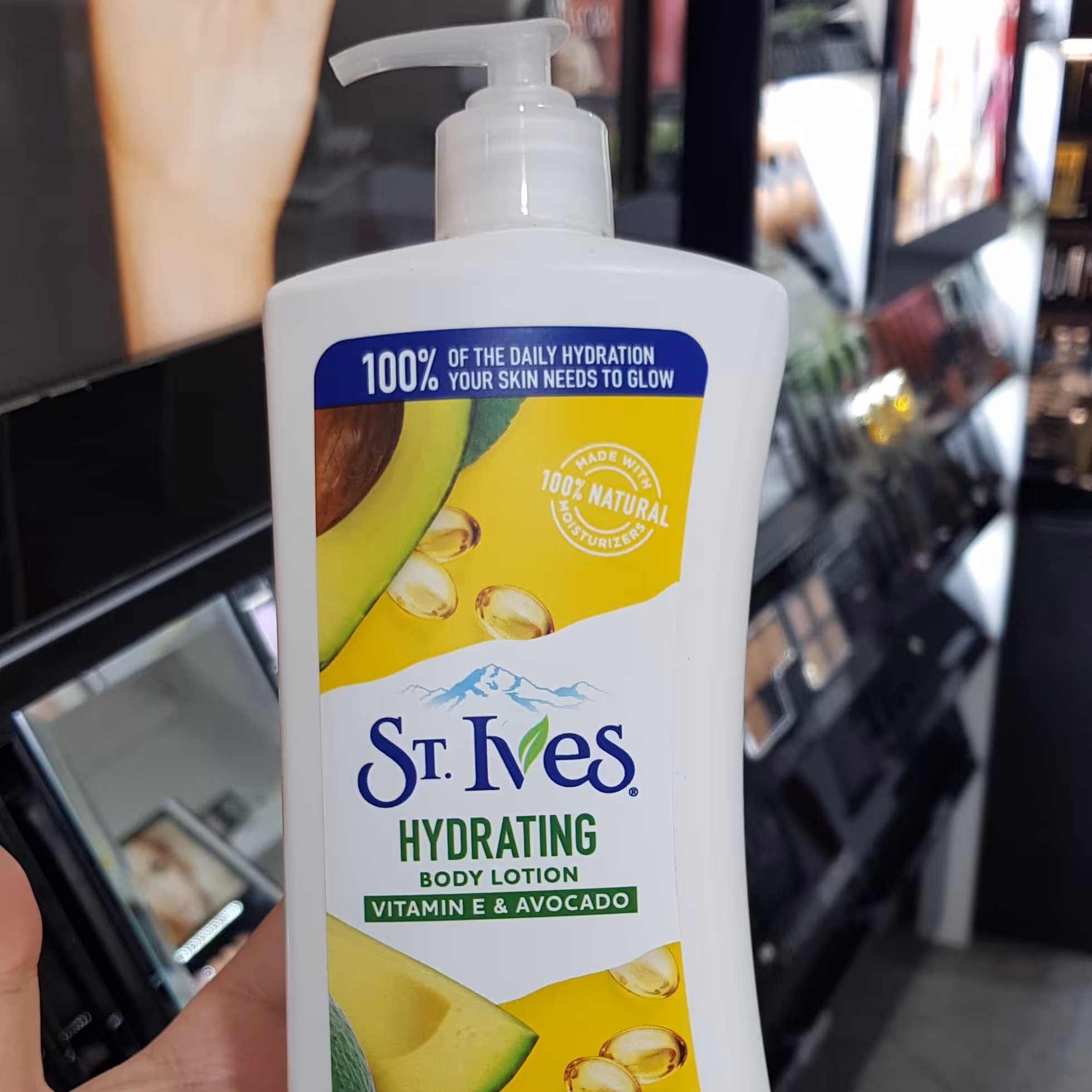 لوسیون بدن اس تی.ایوز مدل HYDRATING حجم 621 میلی لیتر